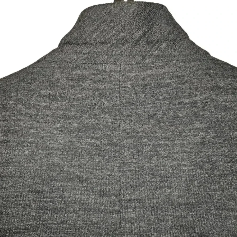 Wool Men's 100% Pure Charcoal 3-Button Sport Coat With Flaws Blazer Overcoat 46R